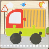 High Quality 3D Wooden Puzzles Educational Cartoon Animals Early Learning Cognition Intelligence Puzzle Game For Children Toys